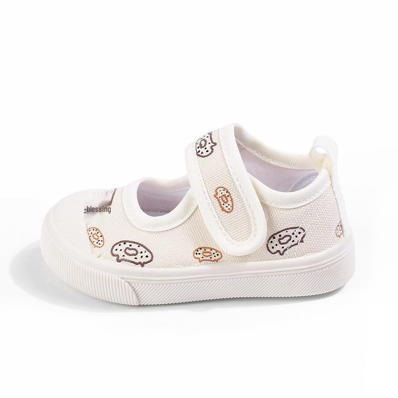 Kids Spring Cartoon Low-Cut Canvas Shoes with Velcro Closure - Soft Sole for Girls 19 (12.5 cm) білий
Kids Spring Cartoon Low-Cut Canvas Shoes with Velcro Closure - Soft Sole for Girls 19 (12.5 cm) білий