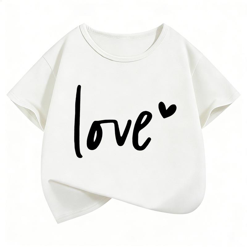 New Love Heart Printed Design T Shirts Short Sleeve Kids Children s T-shirt Boys Girls Summer Spring Casual Top Tee 100 білий
New Love Heart Printed Design T Shirts Short Sleeve Kids Children s T-shirt Boys Girls Summer Spring Casual Top Tee 100 білий