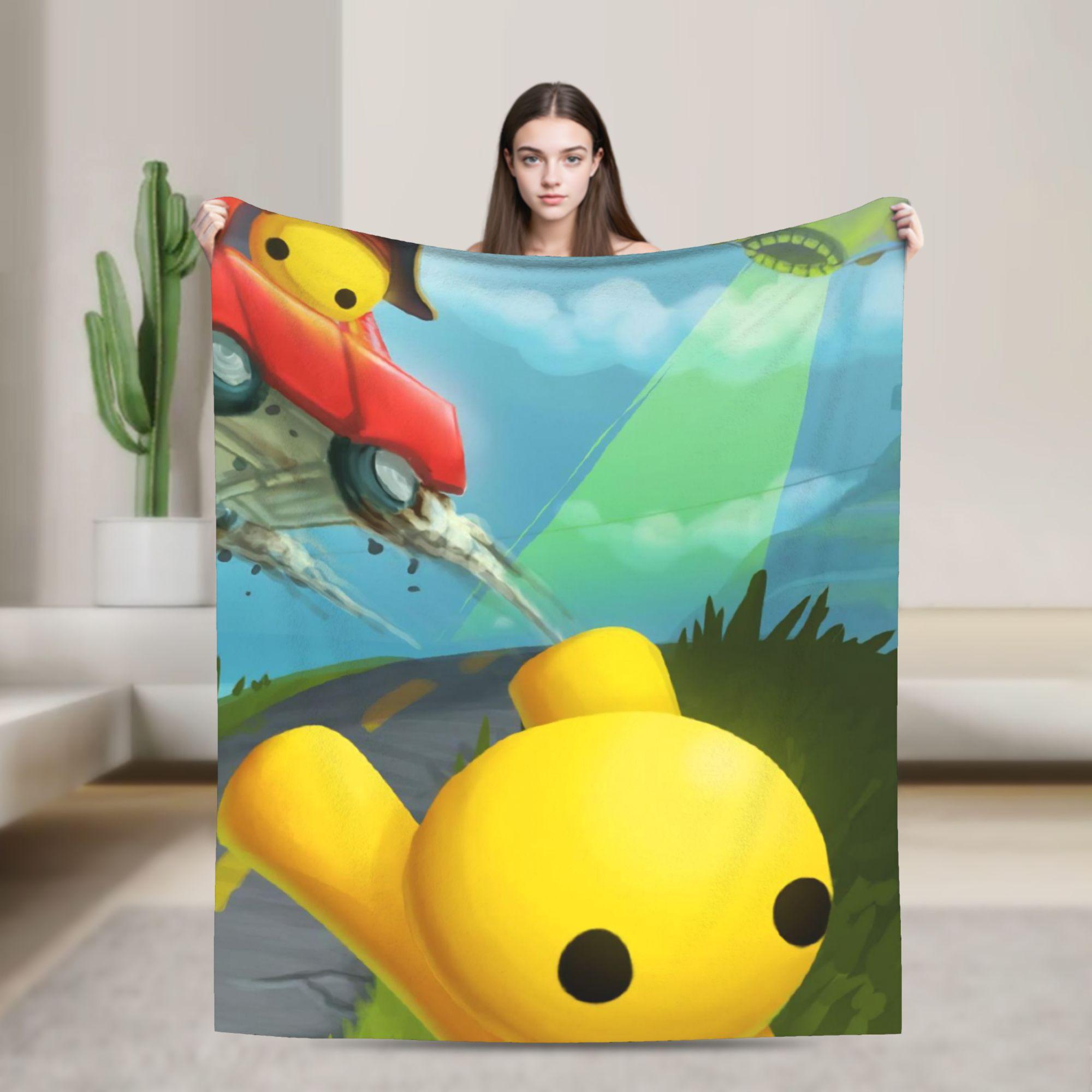 Wobbly Life Sandbox Game Warm Soft Blanket Decorative Plush Throw Blanket Novelty Couch Chair Flannel Bedspread Sofa Bed Cover 30x40in
Wobbly Life Sandbox Game Warm Soft Blanket Decorative Plush Throw Blanket Novelty Couch Chair Flannel Bedspread Sofa Bed Cover 30x40in