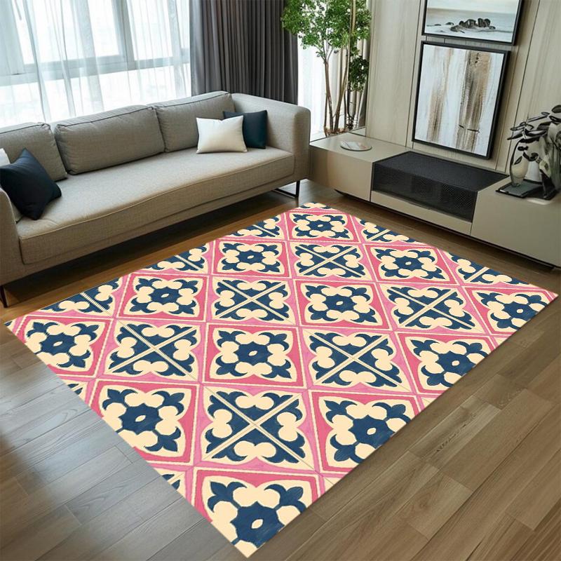 Vintage Floral Geometric Area Rug Carpet Mat Home Decoration Retro Pattern Non Slip Floor Rug for Living Room Bedroom 40X60CM
Vintage Floral Geometric Area Rug Carpet Mat Home Decoration Retro Pattern Non Slip Floor Rug for Living Room Bedroom 40X60CM