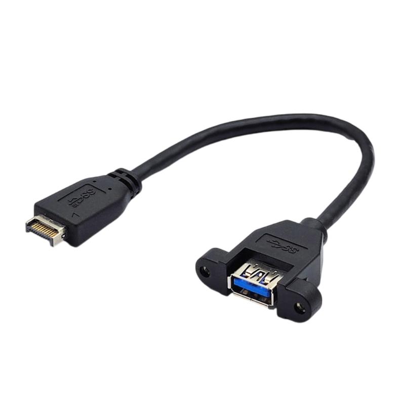 Fast Speed USB 3.2 Front Panel Cable 20Pin Type E to USB3.1 Type A Extensor for Connection
Fast Speed USB 3.2 Front Panel Cable 20Pin Type E to USB3.1 Type A Extensor for Connection