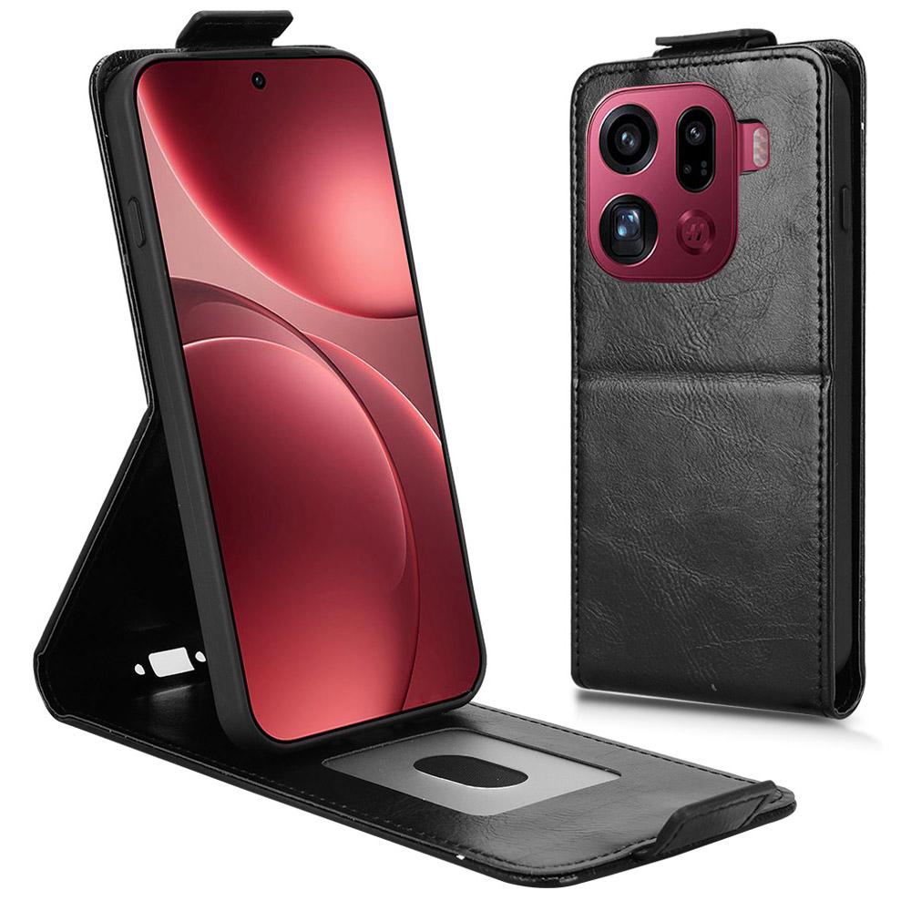 For Oppo Find X9 Pro 5G Stand Case Magnetic Clasp Vertical Flip Leather Phone Cover with Card Holder
For Oppo Find X9 Pro 5G Stand Case Magnetic Clasp Vertical Flip Leather Phone Cover with Card Holder