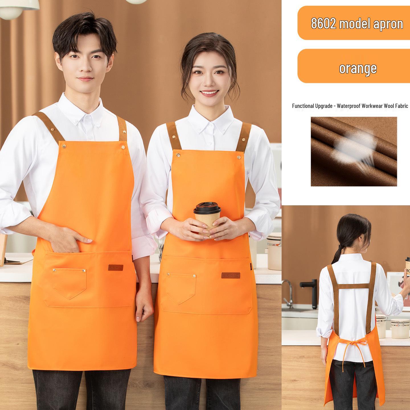 Custom Waterproof Stain-Resistant Kitchen Waist Apron помаранчевий
Custom Waterproof Stain-Resistant Kitchen Waist Apron помаранчевий