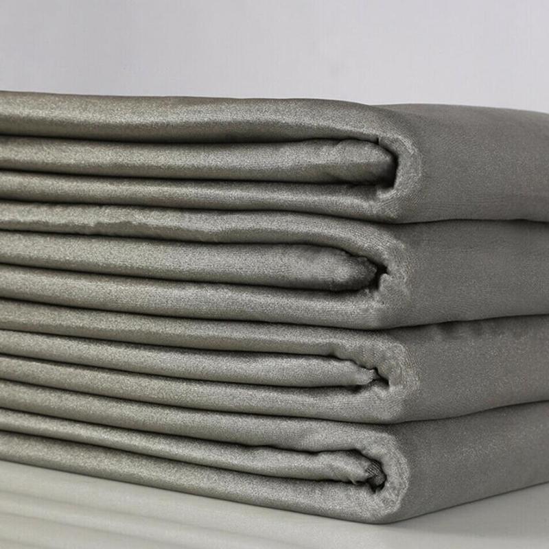66x150cm Silver Fiber Conductive Fabric Anti Radiation Maternity Clothin Fabric RFID/EMI/RF Blocking Radio/Microwave Shielding M
66x150cm Silver Fiber Conductive Fabric Anti Radiation Maternity Clothin Fabric RFID/EMI/RF Blocking Radio/Microwave Shielding M