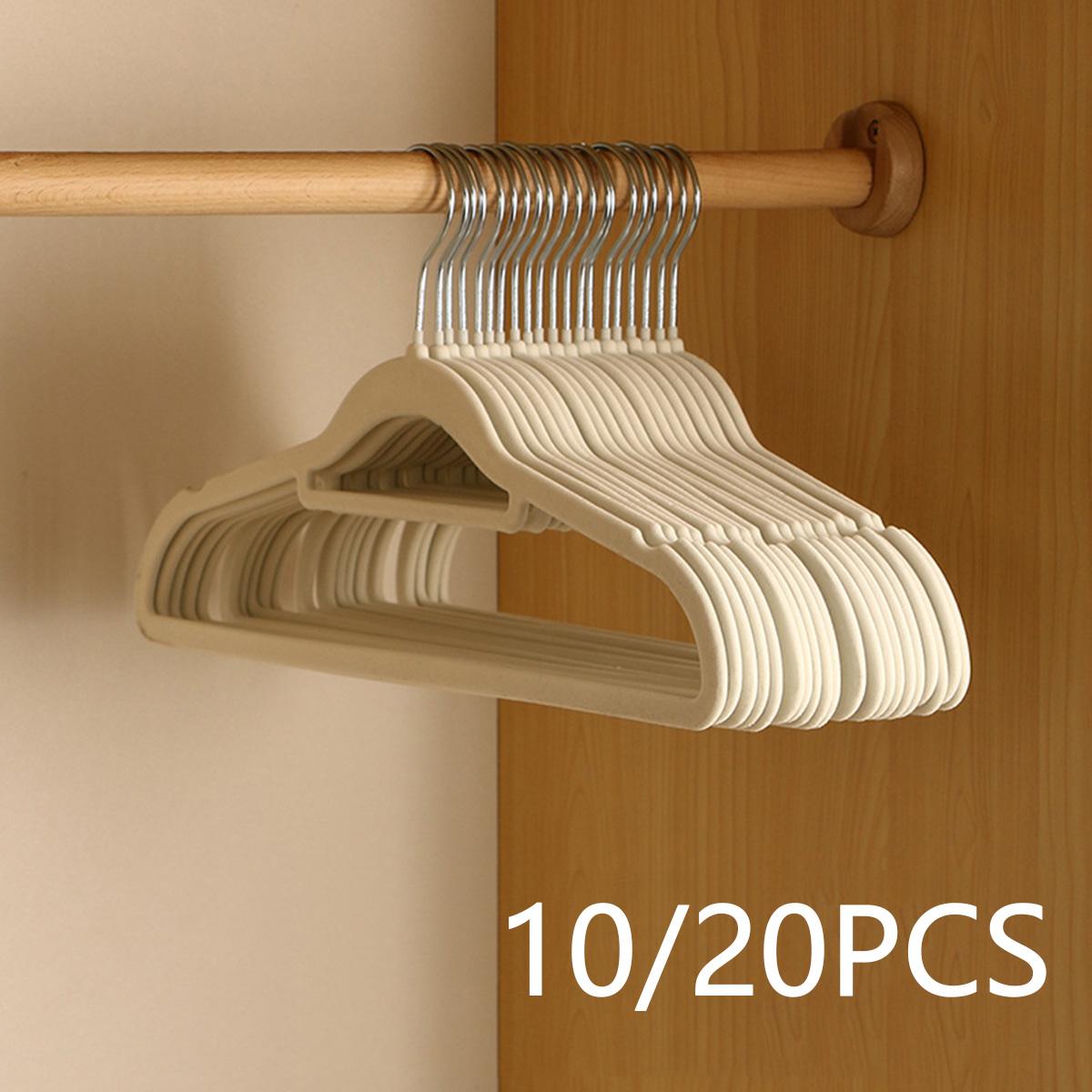 10/20 Pieces of High-End Velvet Clothes Hangers, Non-Slip Flocked Felt Clothes Hangers, Solid Clothes Hangers, Heavy-Duty Clothes Hangers
10/20 Pieces of High-End Velvet Clothes Hangers, Non-Slip Flocked Felt Clothes Hangers, Solid Clothes Hangers, Heavy-Duty Clothes Hangers