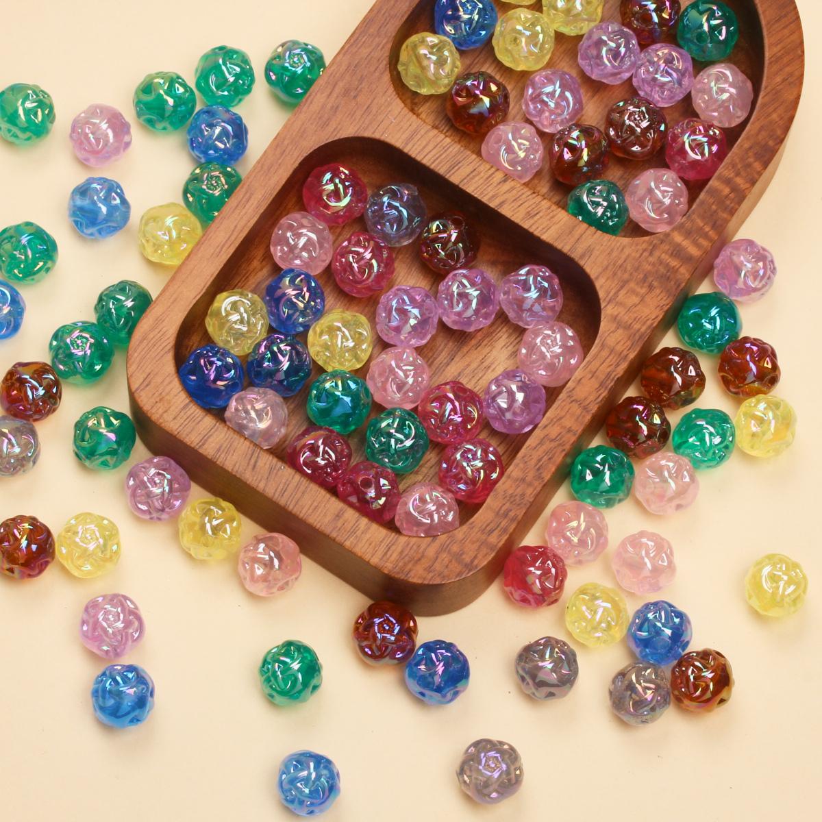 Creative Jelly Colored 50pcs Loose Beads 11.2mm DIY Beading Accessory Sugar Round Beads Acrylic With Hole разноцветный
Creative Jelly Colored 50pcs Loose Beads 11.2mm DIY Beading Accessory Sugar Round Beads Acrylic With Hole разноцветный