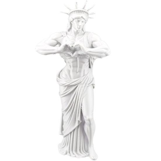 Funny Muscle Liberty Statue 3D Printed Humorous Muscular Liberty Statue for Living Room Bookshelf Cabinet Table Decor New York City Souvenirs Gifts білий
Funny Muscle Liberty Statue 3D Printed Humorous Muscular Liberty Statue for Living Room Bookshelf Cabinet Table Decor New York City Souvenirs Gifts білий