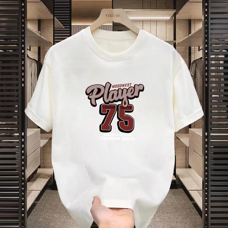 Summer Trend Cartoon English Alphabet Printed Five-point Sleeve Blouse Loose Round Neck All-match T-shirt S
Summer Trend Cartoon English Alphabet Printed Five-point Sleeve Blouse Loose Round Neck All-match T-shirt S