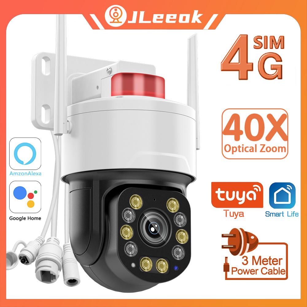 Jleeok Tuya Outdoor 4K 8MP 5G/2,4 ГГц WIFI Двойной объектив 4G Беспроводная двойная экранная камера обнаружения движения Securtiy IP-камера 40-кратный оптический зум PTZ Водонепроницаемая камера видеонаблюдения
Jleeok Tuya Outdoor 4K 8MP 5G/2,4 ГГц WIFI Двойной объектив 4G Беспроводная двойная экранная камера обнаружения движения Securtiy IP-камера 40-кратный оптический зум PTZ Водонепроницаемая камера видеонаблюдения