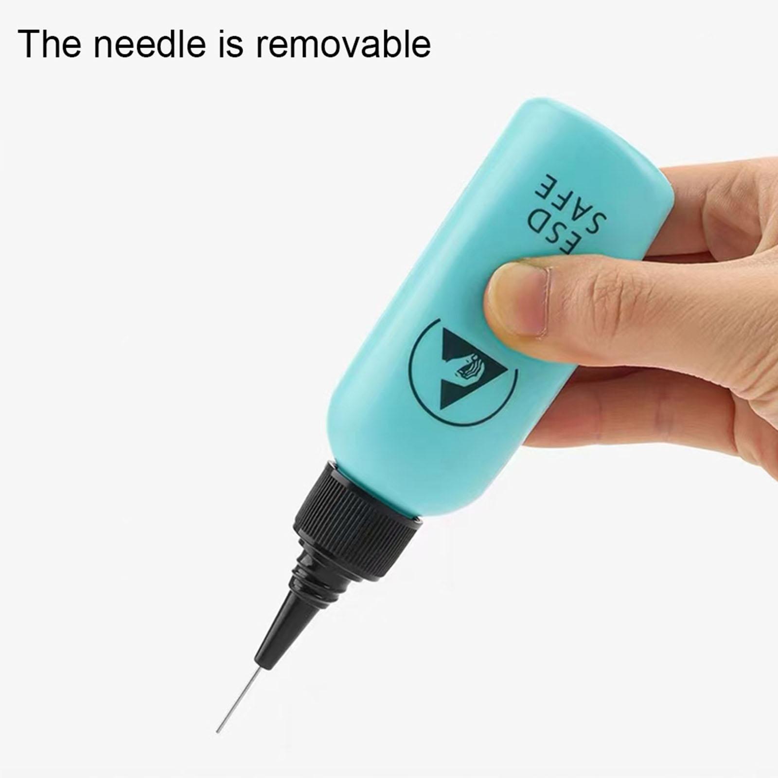 65mL ESD Alcohol Bottle Dispenser with Stainless Steel Needle Anti Static Glue Dropper for Phone Electronics PCB Board A
65mL ESD Alcohol Bottle Dispenser with Stainless Steel Needle Anti Static Glue Dropper for Phone Electronics PCB Board A