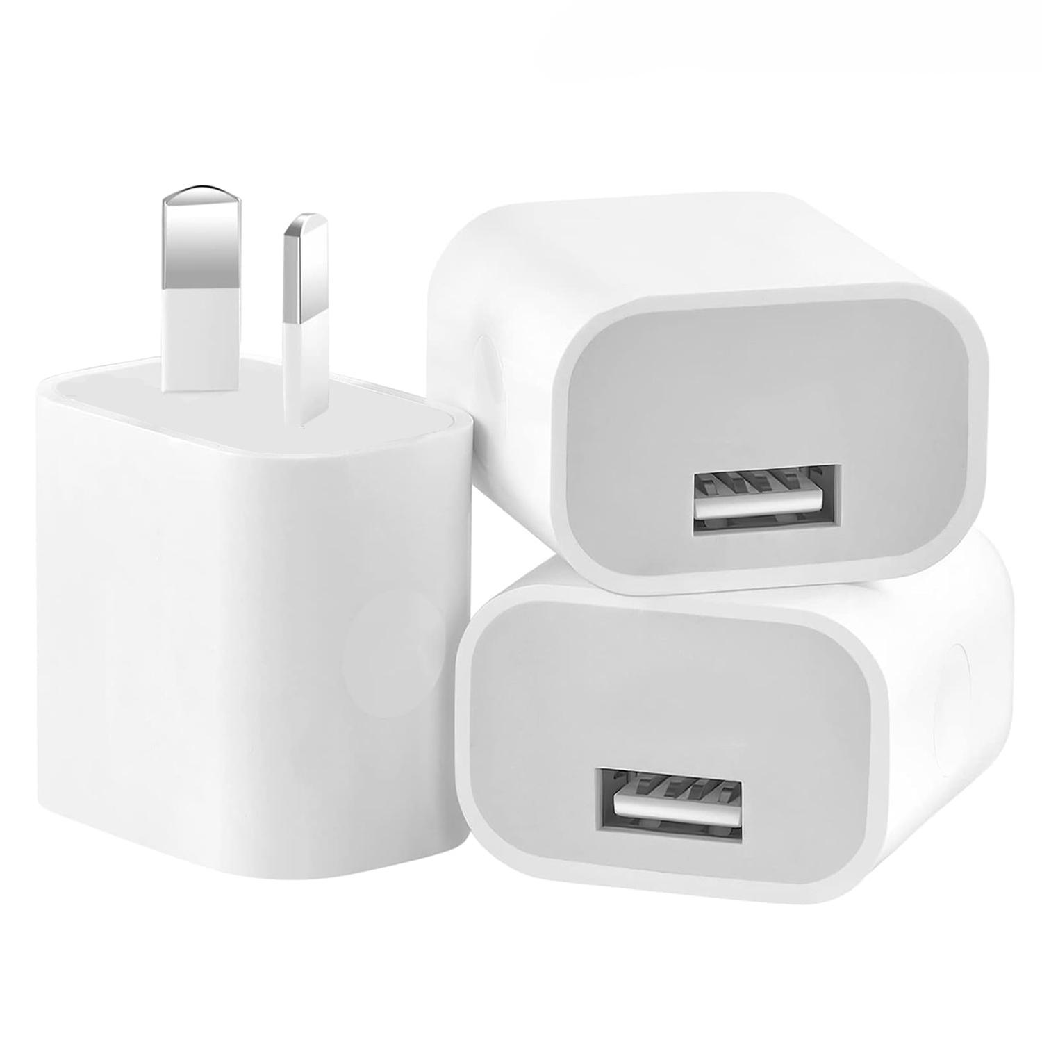 3pcs/5pcs/10pcs One-Port USB Wall Charger USB Power Adapter Plug AU Plug 5V/2.1A Charger For Mobile Phone SAA Certified 3pcs
3pcs/5pcs/10pcs One-Port USB Wall Charger USB Power Adapter Plug AU Plug 5V/2.1A Charger For Mobile Phone SAA Certified 3pcs