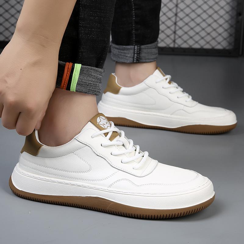 2025 new men s shoes autumn breathable casual shoes leather sports board shoes trend versatile platform white shoes 38 білий
2025 new men s shoes autumn breathable casual shoes leather sports board shoes trend versatile platform white shoes 38 білий