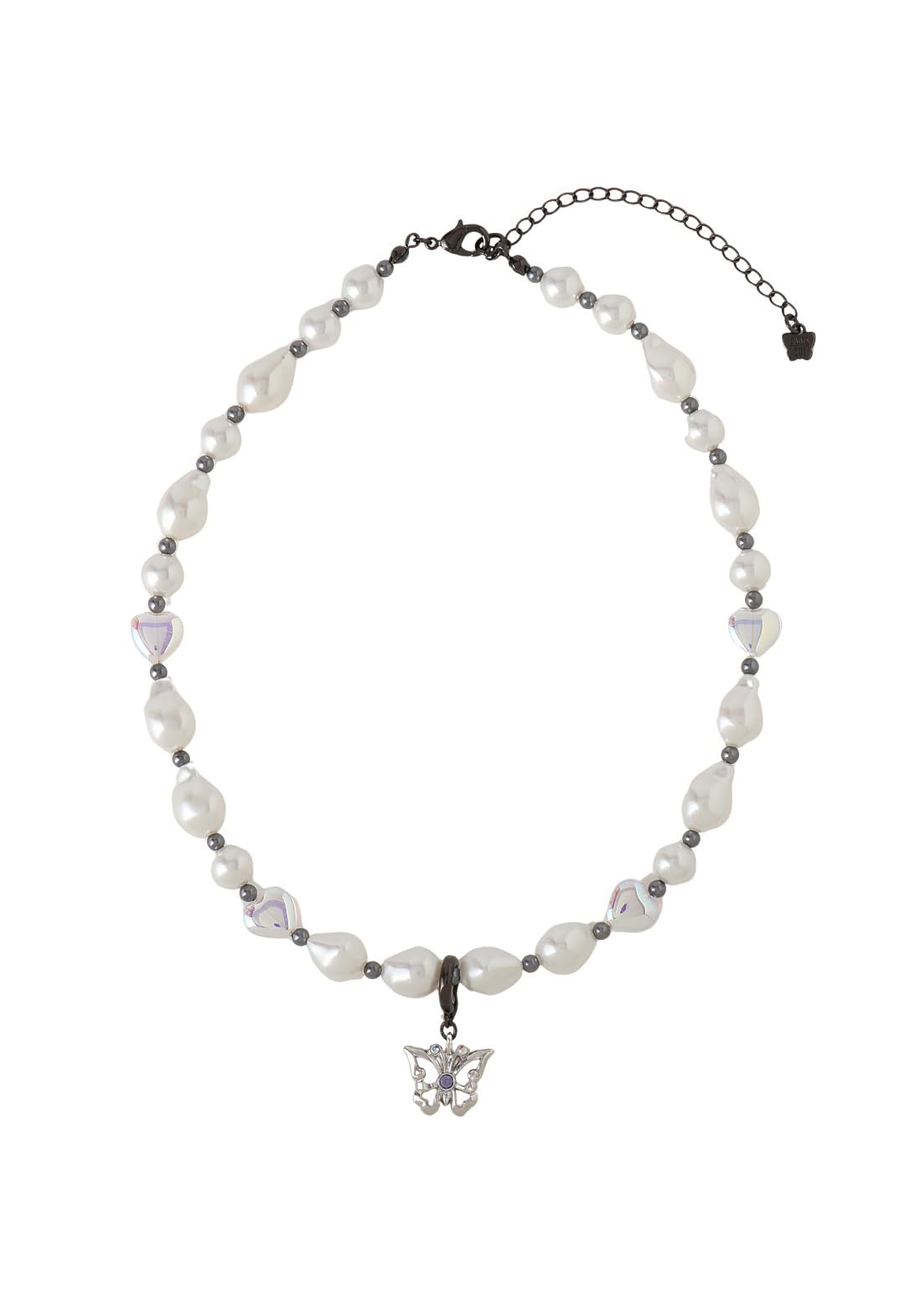 Anna Sui Heart and Butterfly Motif Pearl Necklace SAMN199038XW білий
Anna Sui Heart and Butterfly Motif Pearl Necklace SAMN199038XW білий