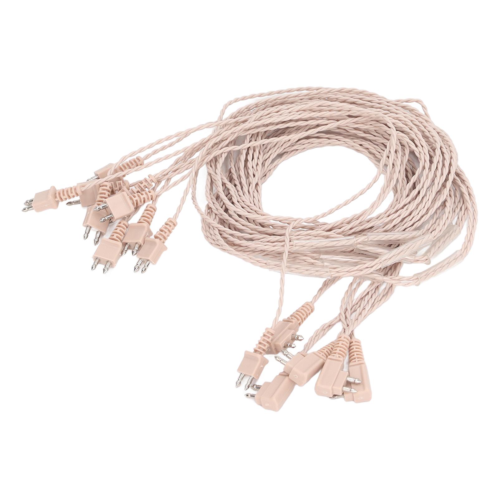 5pcs Sound Aid Adapter Cable 2 Pin Sound Amplifier Recevier Cable for Dual Earphone Device Skin Color
5pcs Sound Aid Adapter Cable 2 Pin Sound Amplifier Recevier Cable for Dual Earphone Device Skin Color