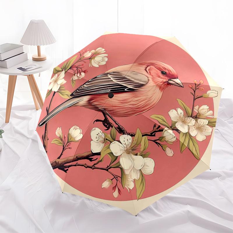 1pc Bird with flowers on branch illustration Umbrella with Plastic Handle,Suitable for All Seasons Home Travel Outdoor Umbrellaptys31016
1pc Bird with flowers on branch illustration Umbrella with Plastic Handle,Suitable for All Seasons Home Travel Outdoor Umbrellaptys31016