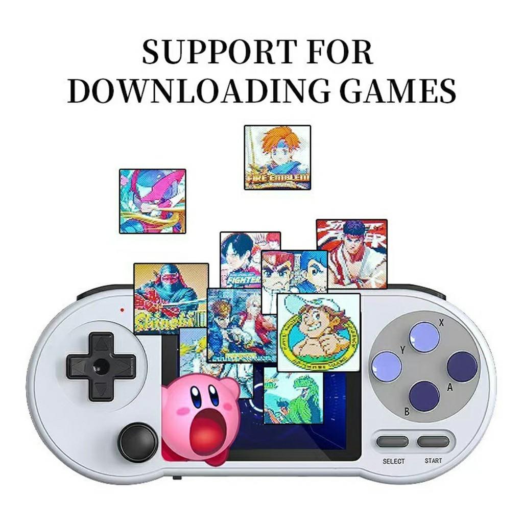SF2000 3.0 Inch IPS Screen Handheld Game Console Built In 8000+ Games TV Game System with AV Output Type A
SF2000 3.0 Inch IPS Screen Handheld Game Console Built In 8000+ Games TV Game System with AV Output Type A