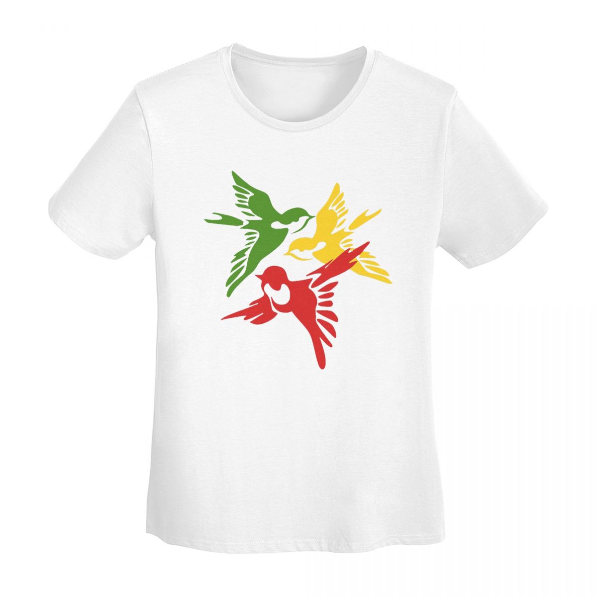 Kawaii Three Little Birds Reggae TShirt Women Short Sleeve T Shirts ONeck Clothes Cotton Summer Tees Streetwear S
Kawaii Three Little Birds Reggae TShirt Women Short Sleeve T Shirts ONeck Clothes Cotton Summer Tees Streetwear S