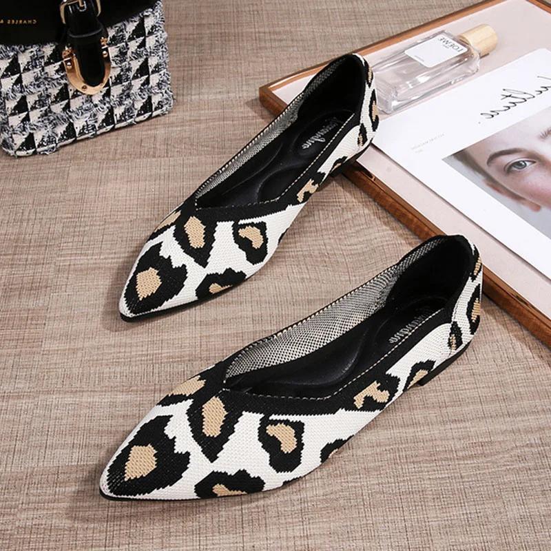 TRAF Fashion Women Leopard Print Flat Shoes Sexy Pointed Toe Flat Boat Shoes 2024 Autumn Breathable Outdoor Soft Mary Jane Shoes 36
TRAF Fashion Women Leopard Print Flat Shoes Sexy Pointed Toe Flat Boat Shoes 2024 Autumn Breathable Outdoor Soft Mary Jane Shoes 36