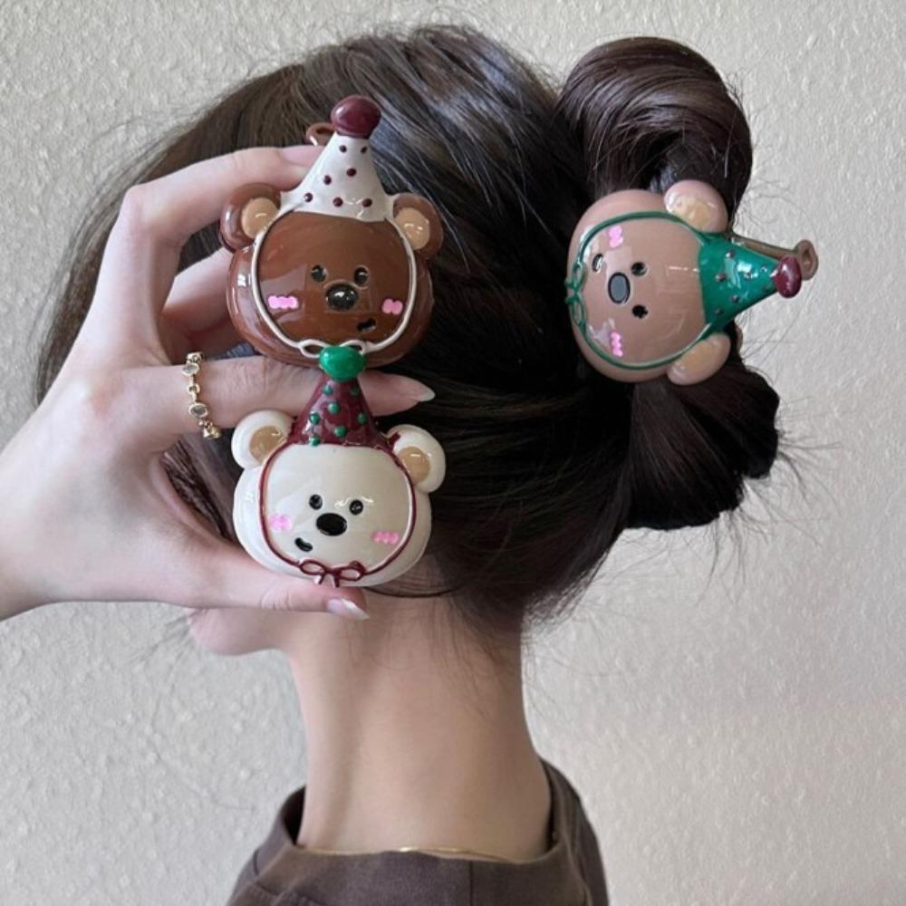 Geometry Bear Hair Clip Hairpin Plastic Grab Clip Creative Cartoon Hair Claw Girls червоний
Geometry Bear Hair Clip Hairpin Plastic Grab Clip Creative Cartoon Hair Claw Girls червоний