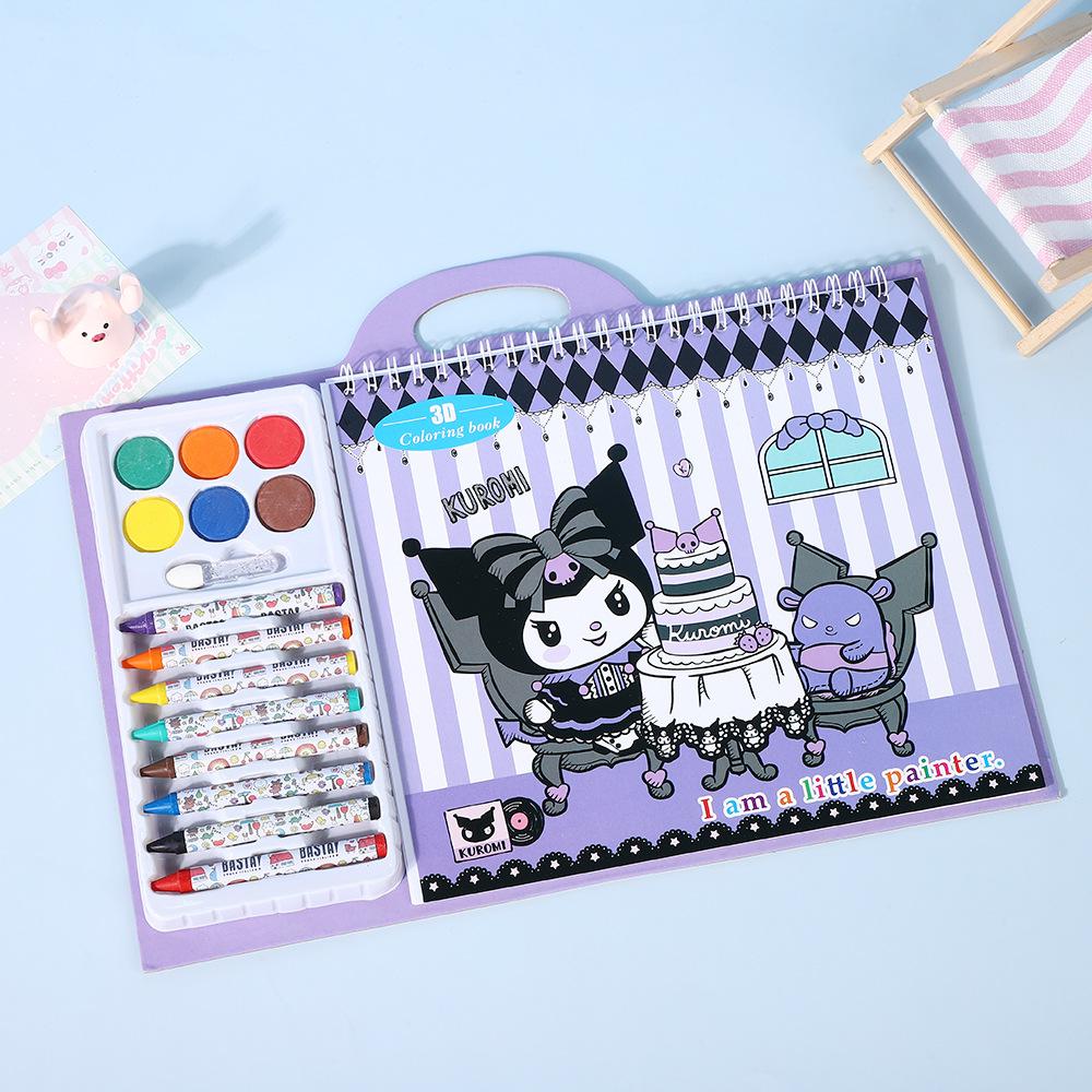 Sanrio Children S Crayon Doodle & Coloring Book Kindergarten Early Learning Educational Magic Drawing & Watercolor Book
Sanrio Children S Crayon Doodle & Coloring Book Kindergarten Early Learning Educational Magic Drawing & Watercolor Book