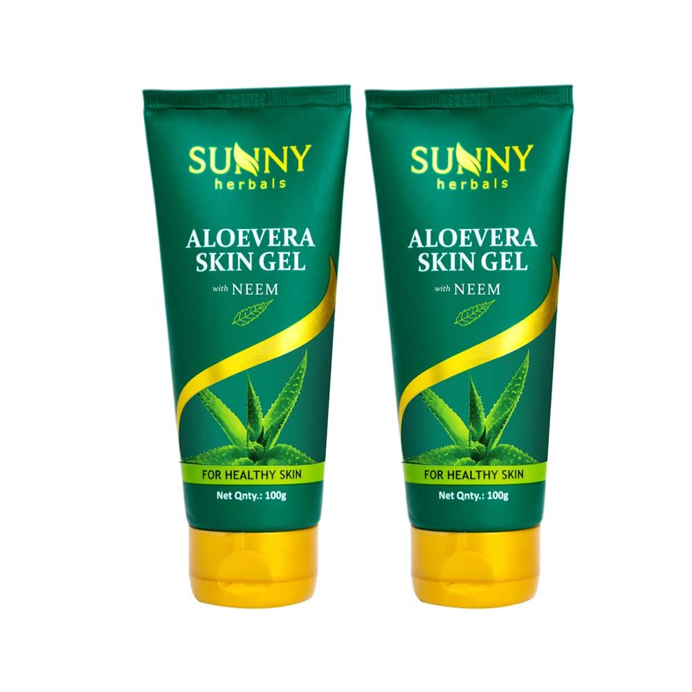 Sunny Herbals Aloe Moisturizing Gel Hydration Fast Absorbing Makeup Friendly For Dry Sensitive Skin 100 gX Pack Of 2
Sunny Herbals Aloe Moisturizing Gel Hydration Fast Absorbing Makeup Friendly For Dry Sensitive Skin 100 gX Pack Of 2
