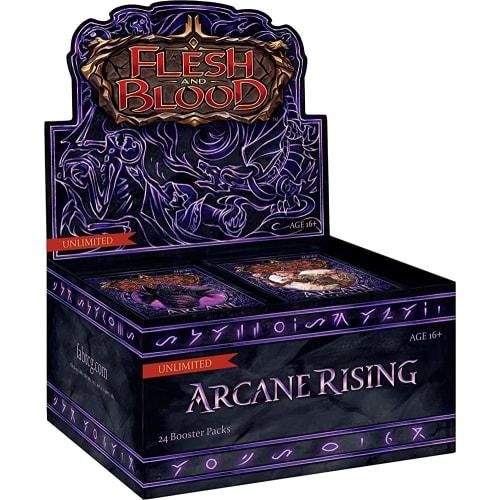 Flesh & Blood Arcane Rising Unlimited Booster Display - 24 Booster Packs
Flesh & Blood Arcane Rising Unlimited Booster Display - 24 Booster Packs