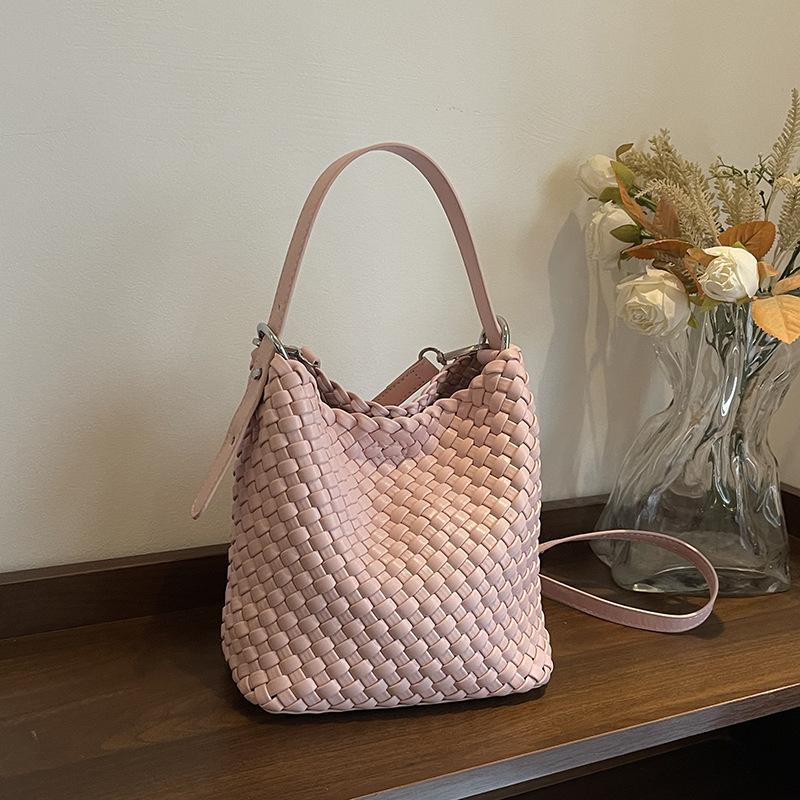 Super Popular Niche Woven Bag, New Summer Versatile Crossbody Bag, Fashionable Super Popular Handbag, Bucket Bag рожевий
Super Popular Niche Woven Bag, New Summer Versatile Crossbody Bag, Fashionable Super Popular Handbag, Bucket Bag рожевий
