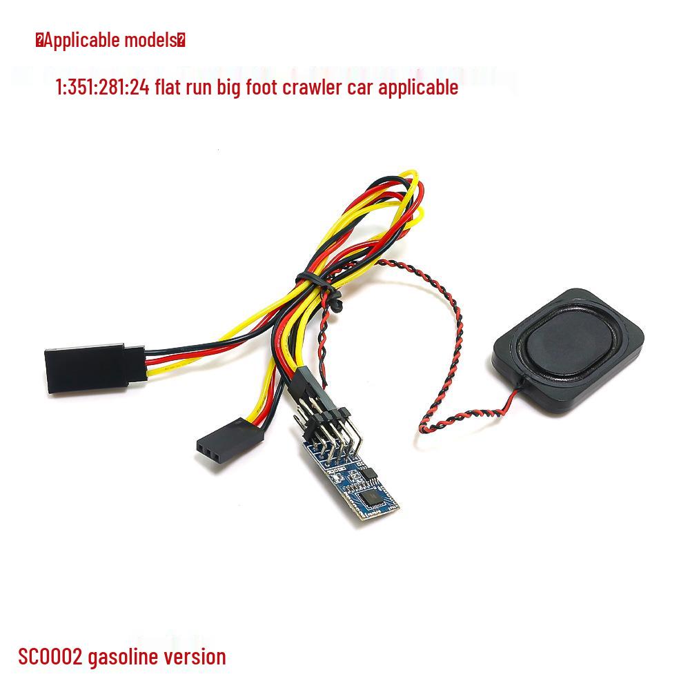 Звуковий комплект для радіокерованої моделі автомобіля 1/28, 1/24, 1/18 On-Road, Crawler та Truck
Звуковий комплект для радіокерованої моделі автомобіля 1/28, 1/24, 1/18 On-Road, Crawler та Truck