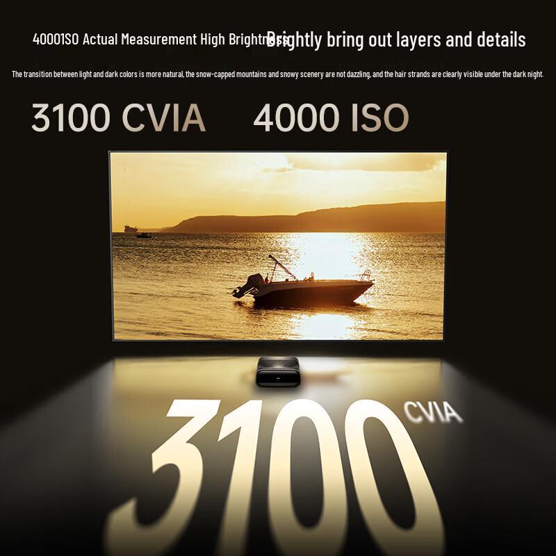 JMGO O3 Ultra 4K Tri-Color Laser Projector (CN version)
JMGO O3 Ultra 4K Tri-Color Laser Projector (CN version)