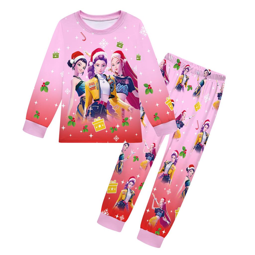 Детский Девочки K-POP Руми Зои Мира Рождественский Принт Повседневный С Длинными Рукавами Футболка Брюки Штаны Комплект Одежды 160cm
Детский Девочки K-POP Руми Зои Мира Рождественский Принт Повседневный С Длинными Рукавами Футболка Брюки Штаны Комплект Одежды 160cm