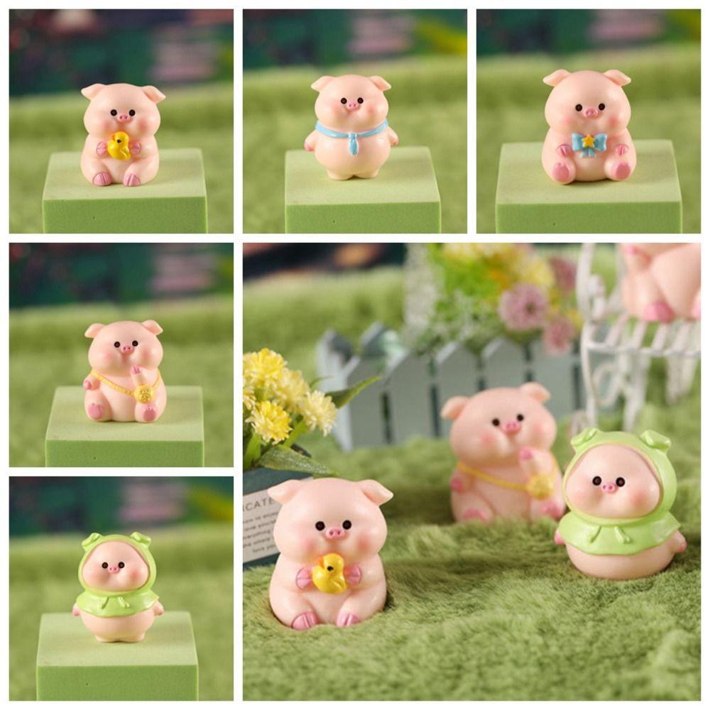 Realistic Resin Piggy Statue Handmade Pig Miniature Model Cartoon Pink Pig Statue Balcony 1
Realistic Resin Piggy Statue Handmade Pig Miniature Model Cartoon Pink Pig Statue Balcony 1