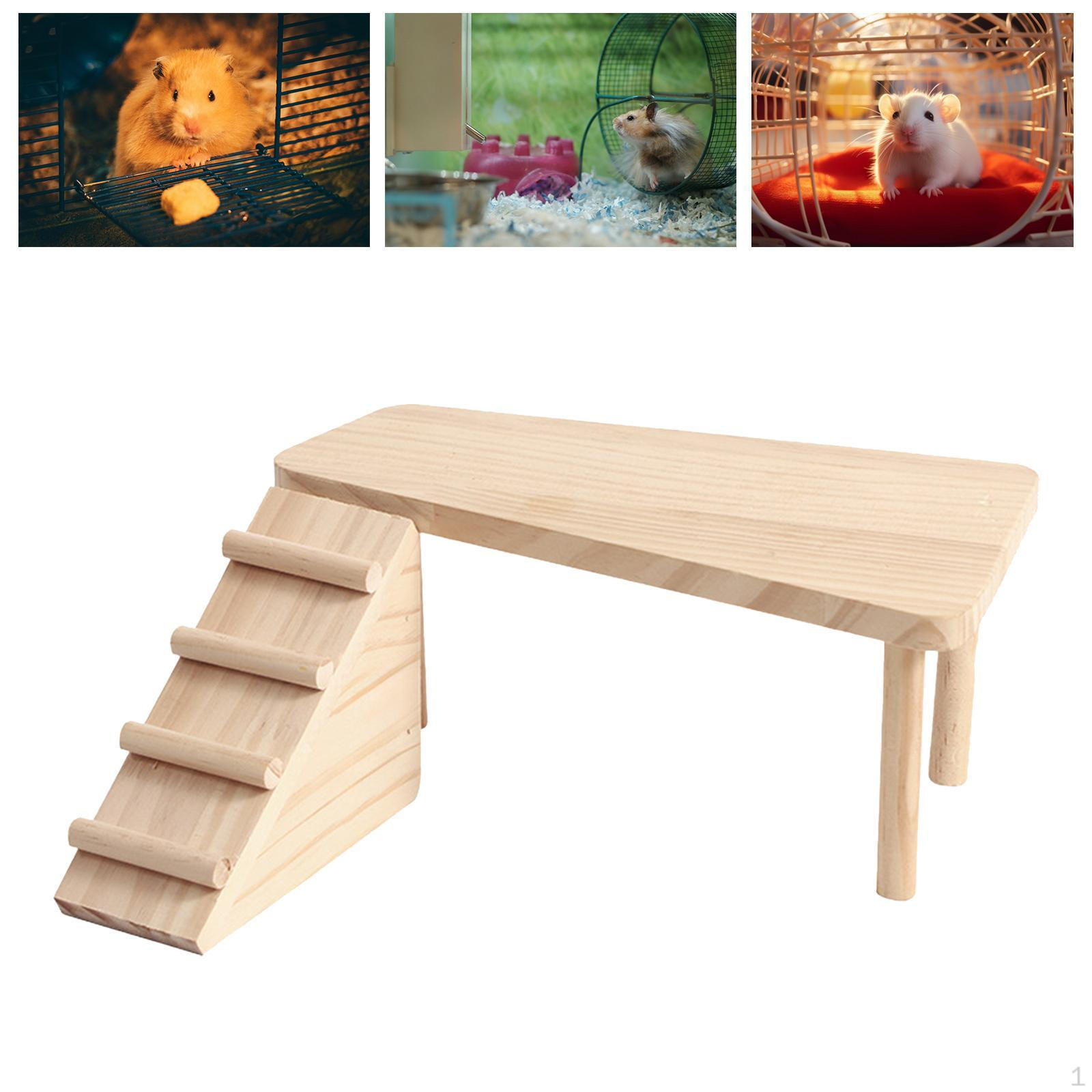 Платформа для лазания для мелких животных с лестницей, деревянное укрытие для хомяков и мышей Style A
Платформа для лазания для мелких животных с лестницей, деревянное укрытие для хомяков и мышей Style A
