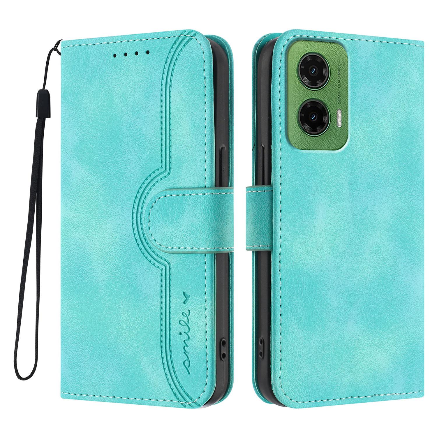 For Motorola Moto G35 5G Leather Case Wallet Stand Smile Imprinted Phone Cover with Strap E
For Motorola Moto G35 5G Leather Case Wallet Stand Smile Imprinted Phone Cover with Strap E