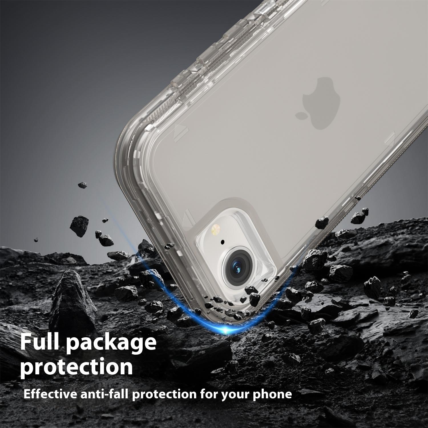 For iPhone 16e Case 3 in 1 Detachable Shockproof TPU+PC Phone Back Cover Transparent Red
For iPhone 16e Case 3 in 1 Detachable Shockproof TPU+PC Phone Back Cover Transparent Red