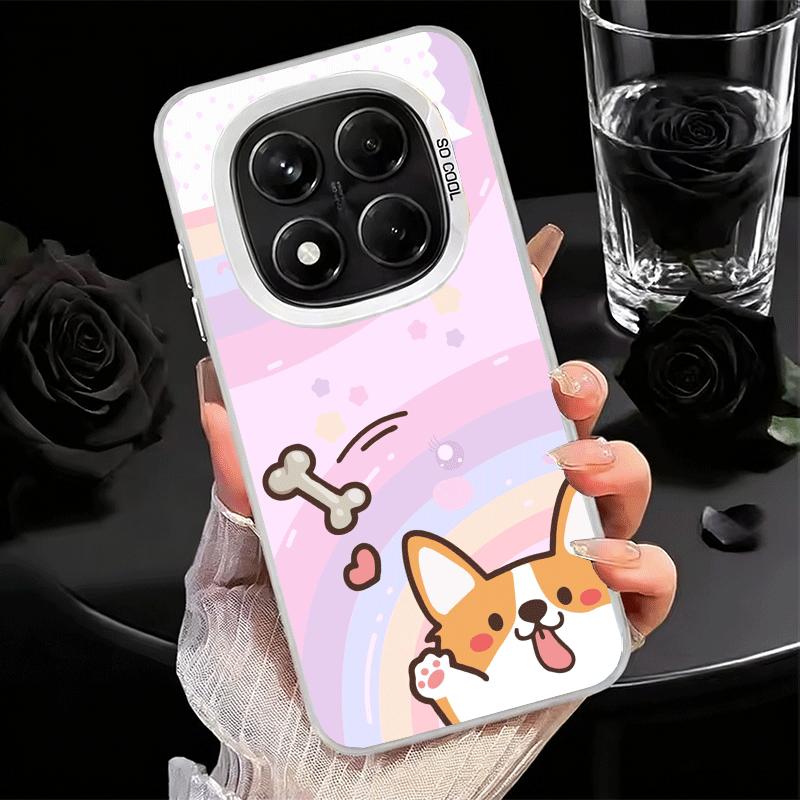 Милый мягкий чехол для телефона с собачкой корги для Xiaomi Redmi Note 13 14 15 Pro Plus 12S 12 11S 11 11T 10S 10 Ударопрочный чехол Задняя крышка Redmi Note 14 Pro 4G
Милый мягкий чехол для телефона с собачкой корги для Xiaomi Redmi Note 13 14 15 Pro Plus 12S 12 11S 11 11T 10S 10 Ударопрочный чехол Задняя крышка Redmi Note 14 Pro 4G