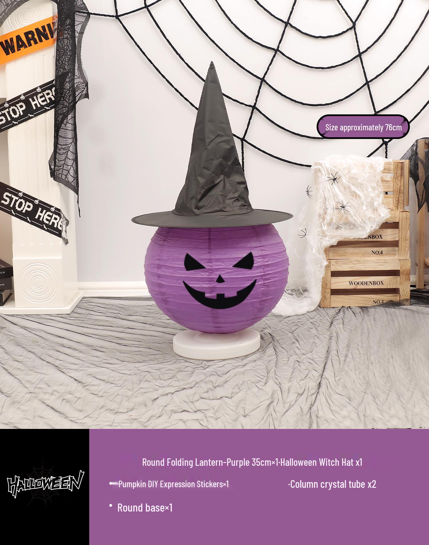 Halloween Pumpkin Pillar Lantern Ornaments for Theme Decor and Photo Props
Halloween Pumpkin Pillar Lantern Ornaments for Theme Decor and Photo Props