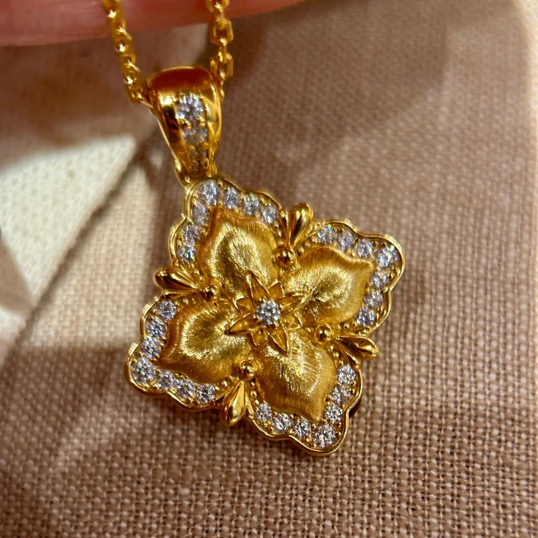 2026 Italian Medieval Brushed Craft Cloth Home Four-leaf Clover Double-sided Necklace Gold Retro Court Butcher Bracelet
2026 Italian Medieval Brushed Craft Cloth Home Four-leaf Clover Double-sided Necklace Gold Retro Court Butcher Bracelet