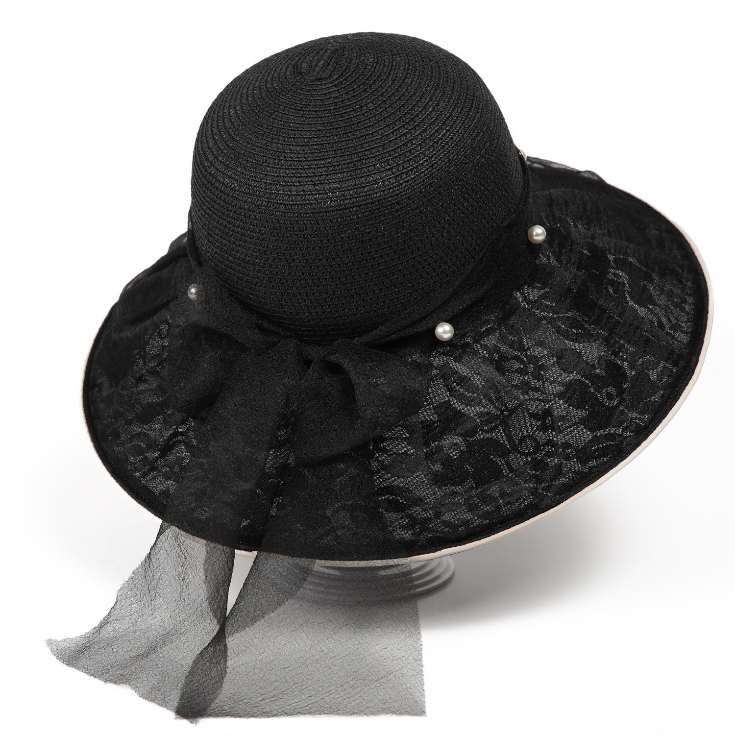 Foldable Big Brim Floppy Girls Straw Hat Sun Hat Elegant Pearl Bowknot Anti-UV Fashion Beach Caps For Women 2026 New Straw Hat 56-58CM
Foldable Big Brim Floppy Girls Straw Hat Sun Hat Elegant Pearl Bowknot Anti-UV Fashion Beach Caps For Women 2026 New Straw Hat 56-58CM