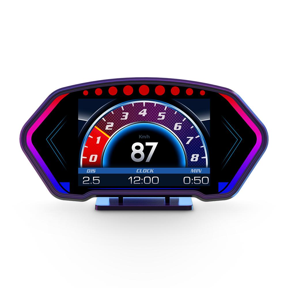Автомобильный HUD 6-дюймовый ЖК-дисплей Расход топлива Проекционный дисплей Об/мин Сигнализация превышения скорости Температура воды Компас Направление для всех автомобилей
Автомобильный HUD 6-дюймовый ЖК-дисплей Расход топлива Проекционный дисплей Об/мин Сигнализация превышения скорости Температура воды Компас Направление для всех автомобилей
