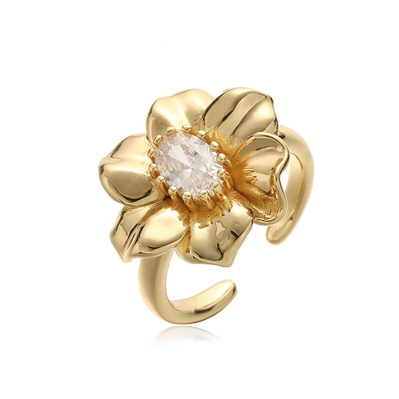HECHENG, Summer Sweet Bright Surface Set with Zircon Flower Adjustable Ring Ladies Exquisite Zircon 1 piece resizable белый
HECHENG, Summer Sweet Bright Surface Set with Zircon Flower Adjustable Ring Ladies Exquisite Zircon 1 piece resizable белый