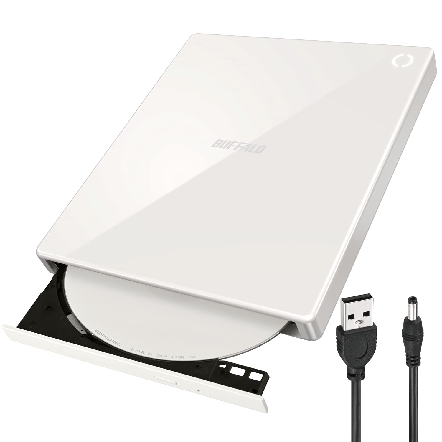 Buffalo Rakureco+ iPhone Smartphone DVD Recorder Language Learning Player DVD Player No Computer Required Wi-Fi Model MicroSD Compatible White
Buffalo Rakureco+ iPhone Smartphone DVD Recorder Language Learning Player DVD Player No Computer Required Wi-Fi Model MicroSD Compatible White