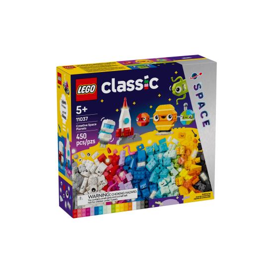 LEGO 11037 Creative Space Planets 450pcs CLASSIC Age5+ Brick Kids Gift Дитячі іграшки Розвиваючі іграшки Конструктори
LEGO 11037 Creative Space Planets 450pcs CLASSIC Age5+ Brick Kids Gift Дитячі іграшки Розвиваючі іграшки Конструктори