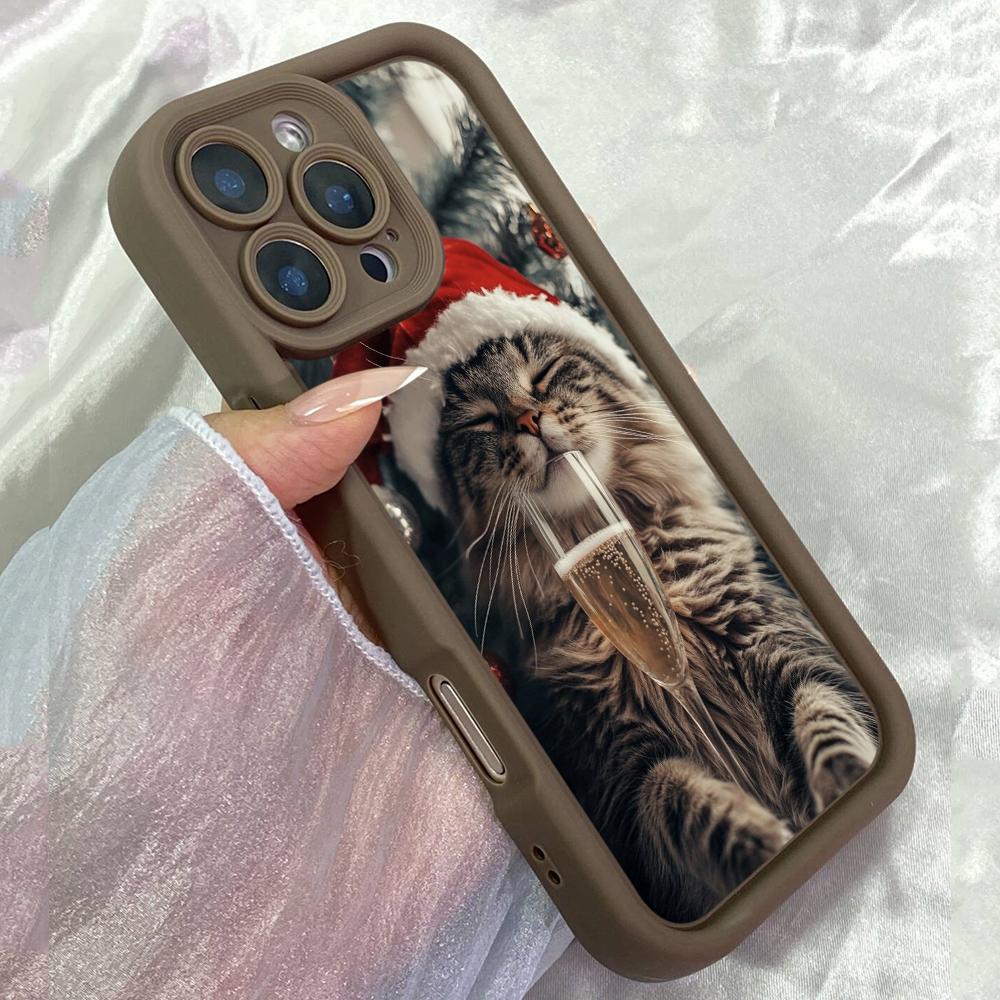 JT136 Різдвяний кіт п є для iPhone 17 16 15 14 Pro Max Samsung S26 S25 Ultra A17 A16 A07 A56 Xiaomi 15T Redmi 15c 14c 13C Note 14 М який силіконовий чохол Redmi 15C 4G/5G(171.6) коричневий
JT136 Різдвяний кіт п є для iPhone 17 16 15 14 Pro Max Samsung S26 S25 Ultra A17 A16 A07 A56 Xiaomi 15T Redmi 15c 14c 13C Note 14 М який силіконовий чохол Redmi 15C 4G/5G(171.6) коричневий