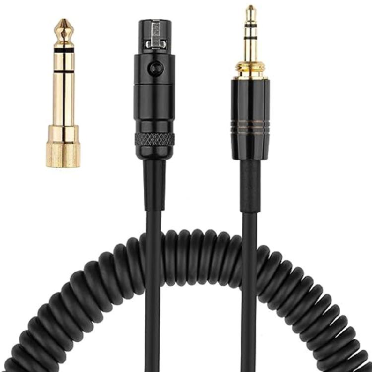 Coiled Cord with 6.35mm (1/4 ) Adapter for Q701/K712/K702/K240 Headphone 1
Coiled Cord with 6.35mm (1/4 ) Adapter for Q701/K712/K702/K240 Headphone 1