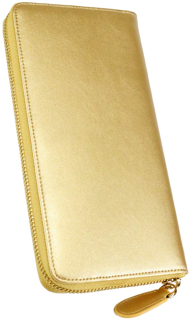 All Gold Genuine Leather Cowhide Wallet Genuine Leather Round Zipper Long Wallet Round Zip Long Wallet Feng Shui Money Luck Bifold Women Coin Purse
All Gold Genuine Leather Cowhide Wallet Genuine Leather Round Zipper Long Wallet Round Zip Long Wallet Feng Shui Money Luck Bifold Women Coin Purse