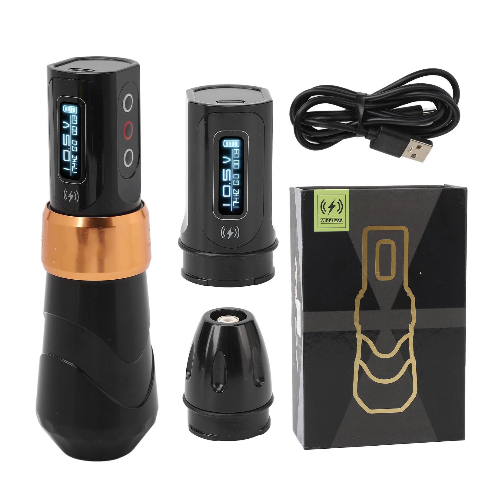 Wireless Tattoo Machine Pen Double Battery 2000mAh RCA Converter Rotary Tattoo Cartridges Pen for чорний
Wireless Tattoo Machine Pen Double Battery 2000mAh RCA Converter Rotary Tattoo Cartridges Pen for чорний
