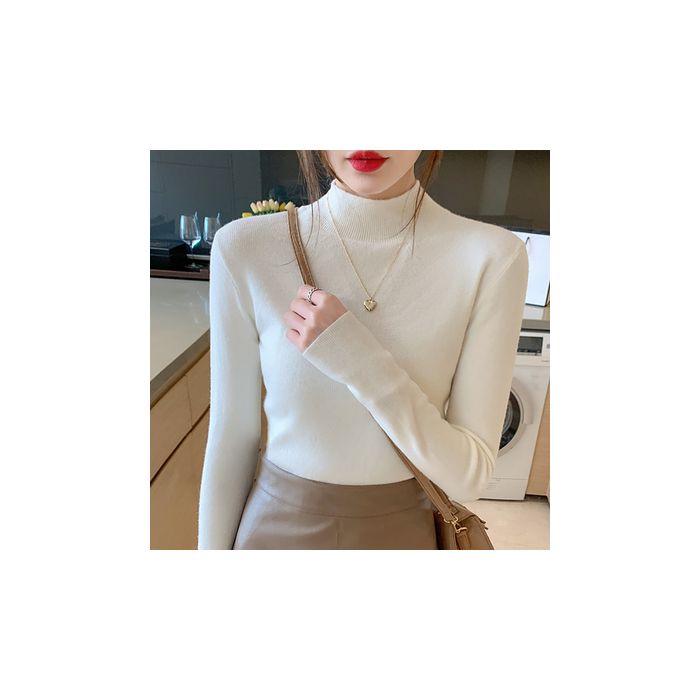 2025 Autumn Elegant Slim Fit Knitwear: Women s Versatile High Neck Sweater One Size
2025 Autumn Elegant Slim Fit Knitwear: Women s Versatile High Neck Sweater One Size