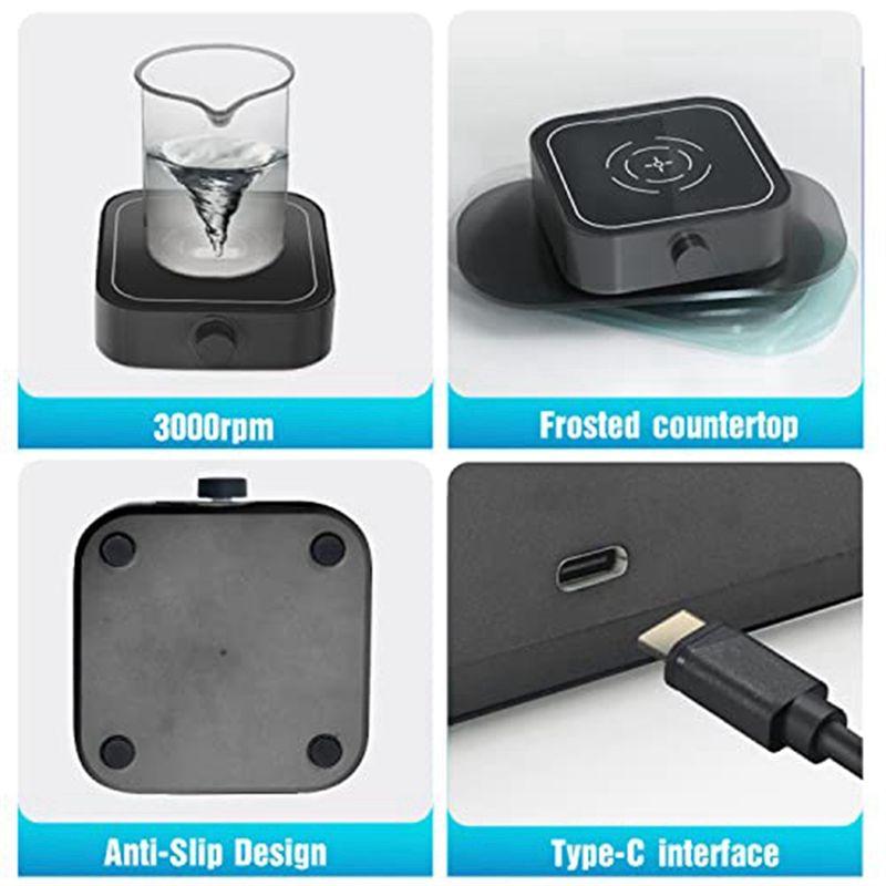 BHBL Magnetic Stirrer 3000Rpm,Magnetic Stir Plate with Stir Bar,Magnetic Mixer Stirrer Max Stirring Capacity 3000ML US Plug China Mainland
BHBL Magnetic Stirrer 3000Rpm,Magnetic Stir Plate with Stir Bar,Magnetic Mixer Stirrer Max Stirring Capacity 3000ML US Plug China Mainland