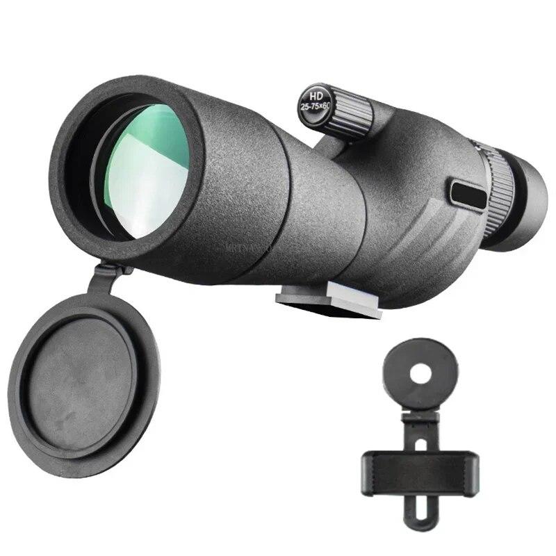 25-75x60 Потужний HD-монокуляр Зум-телескоп Бінокль Bak4 Prism зі штативом Відкритий телескоп для спостереження за птахами 25-75X60 Set
25-75x60 Потужний HD-монокуляр Зум-телескоп Бінокль Bak4 Prism зі штативом Відкритий телескоп для спостереження за птахами 25-75X60 Set