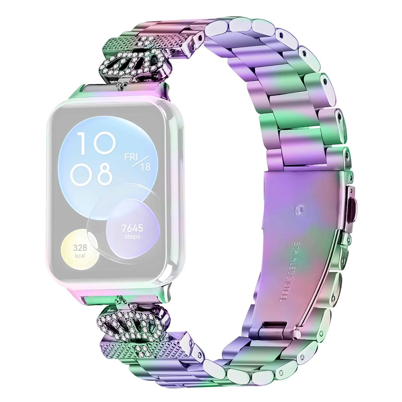 Ремінець з нержавіючої сталі для Xiaomi Redmi Watch 4, прикрашений стразами у формі корони Colorful
Ремінець з нержавіючої сталі для Xiaomi Redmi Watch 4, прикрашений стразами у формі корони Colorful